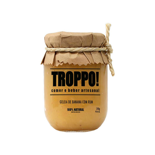 Geleia Artesanal de Banana com Rum 310g Troppo
