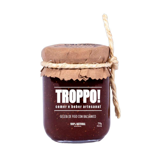 Geleia Artesanal de Figo com Balsâmico 210g Troppo