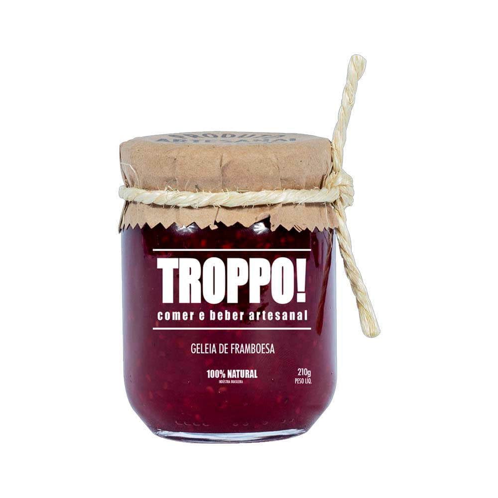 Geleia Artesanal de Framboesa 210g Troppo