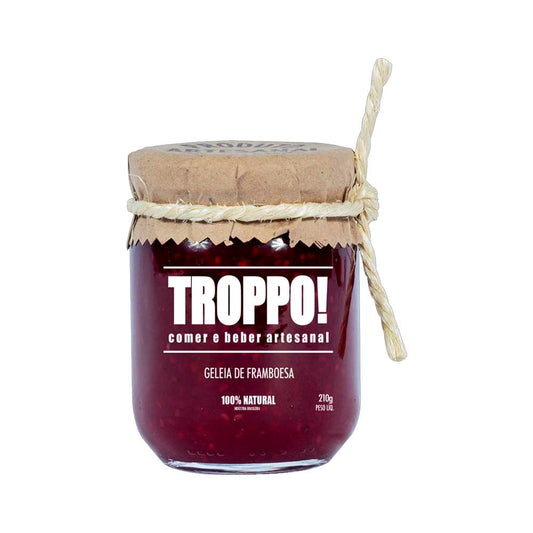 Geleia Artesanal de Framboesa 210g Troppo
