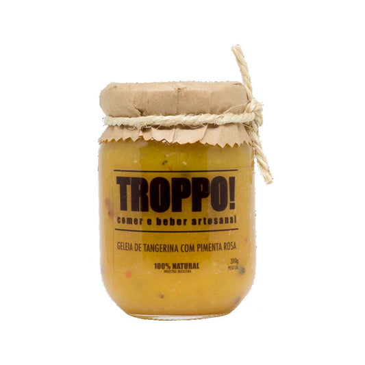 Geleia Artesanal de Tangerina com Pimenta Rosa 310g Troppo