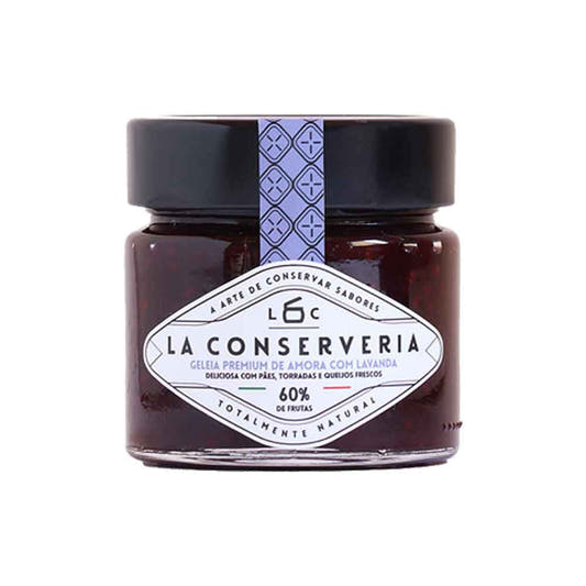 Geleia Premium de Amora com Lavanda 240g La Conserveria