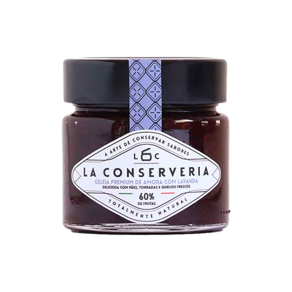 Geleia Premium de Amora com Lavanda 240g La Conserveria