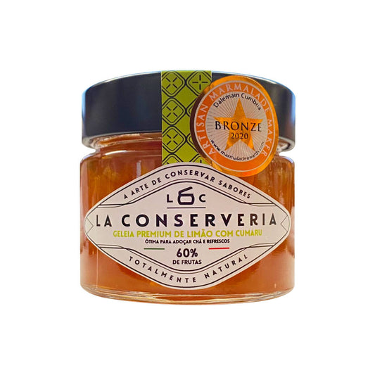 Geleia Premium de Limão com Cumaru 230g La Conserveria
