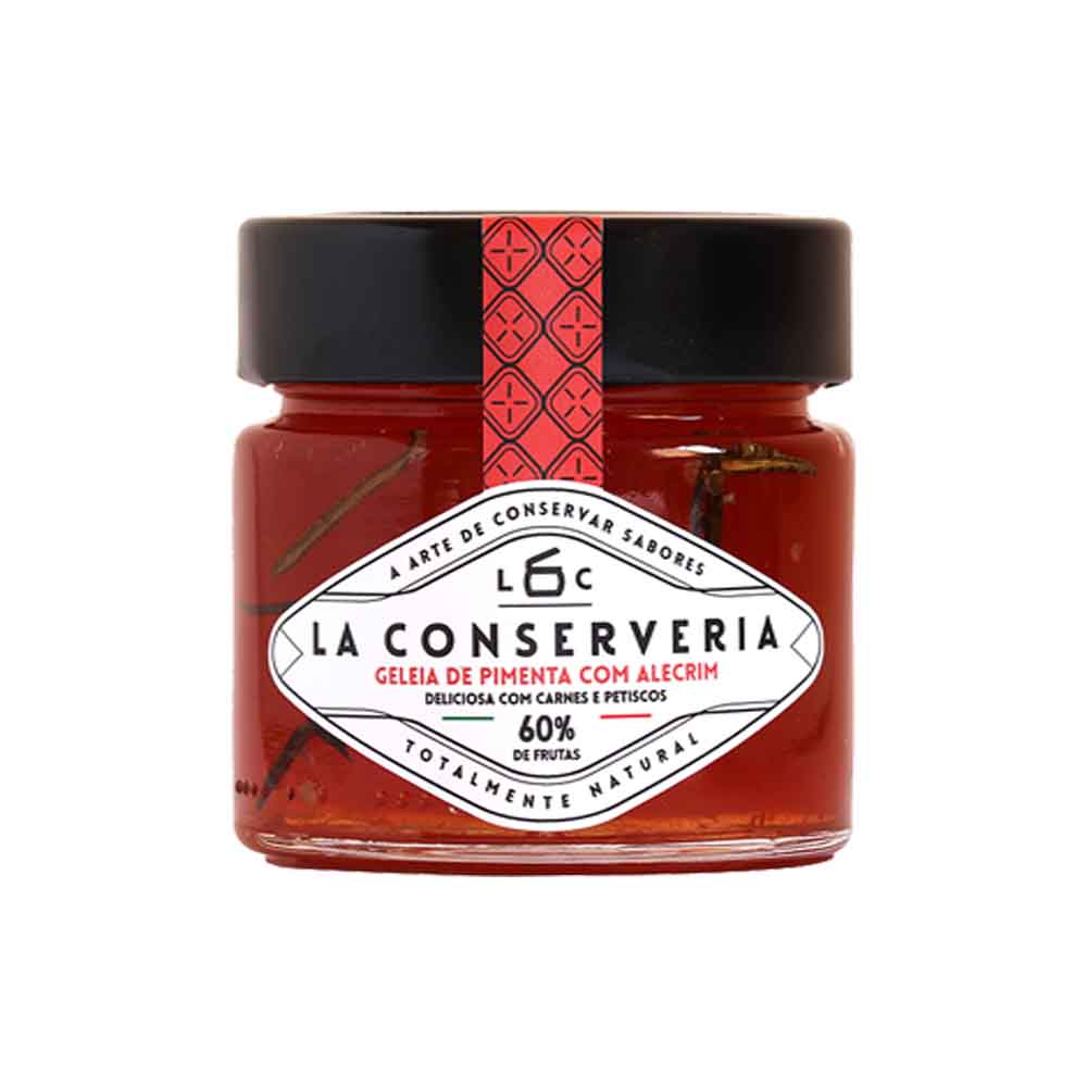 Geleia Premium de Pimenta com Alecrim 230g La Conserveria