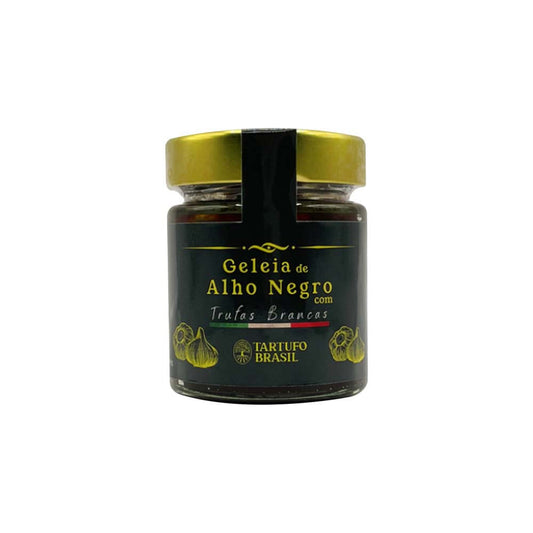 Geleia de Alho Negro com Trufas Brancas 150g Tartufo Brasil