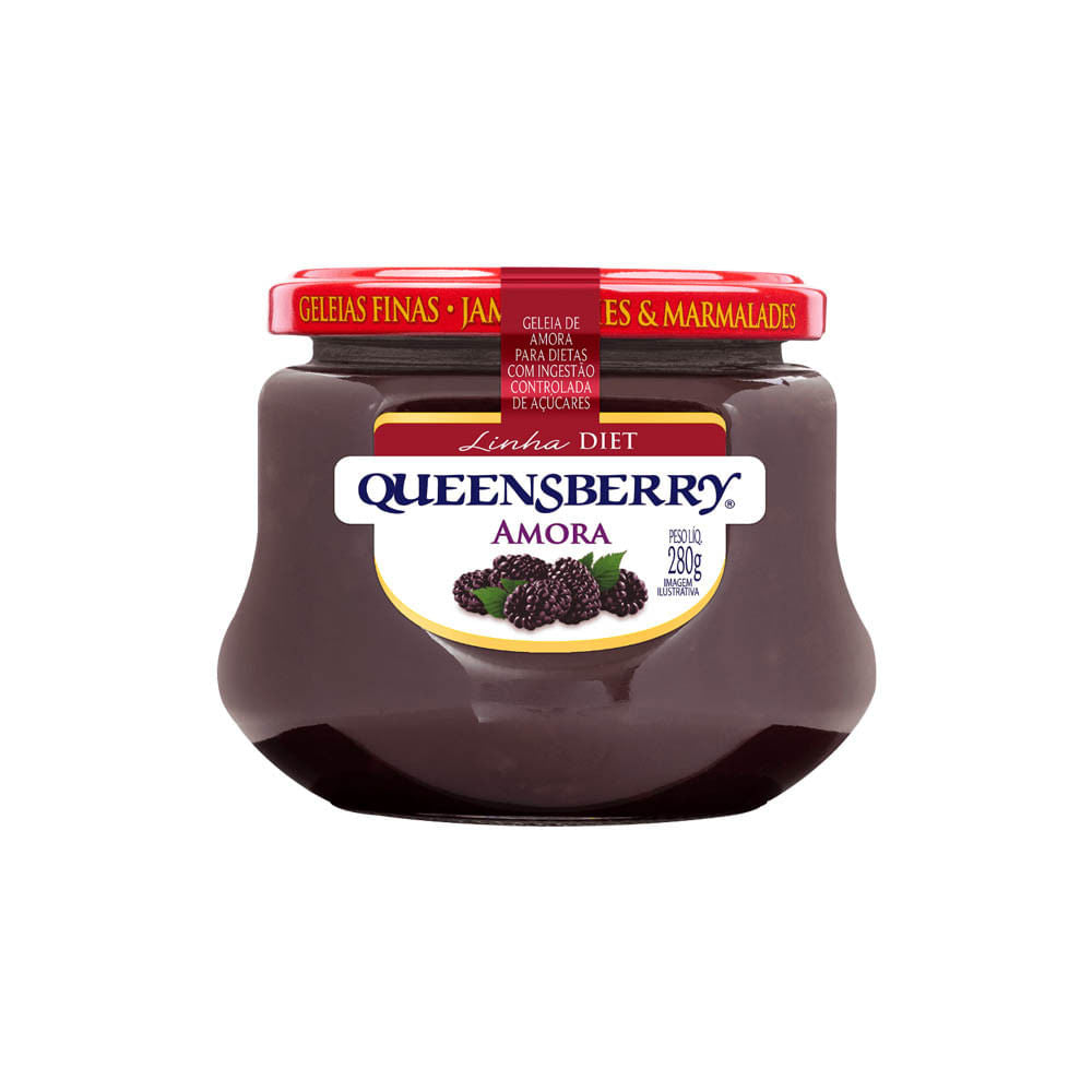 Geleia de Amora Diet 280g Queensberry