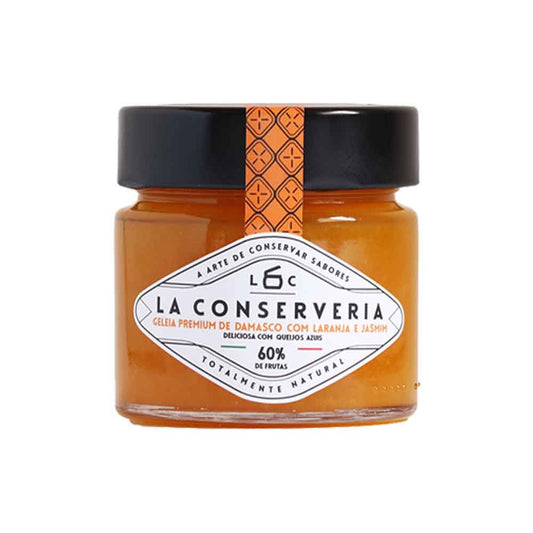 Geleia de Damasco com Laranja e Jasmim 230g La Conserveria