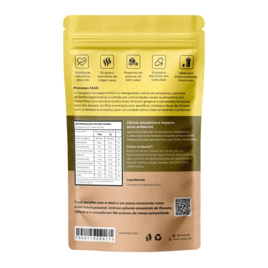 Gengibre Mangarataia Selvagem em Pó 45g MAD