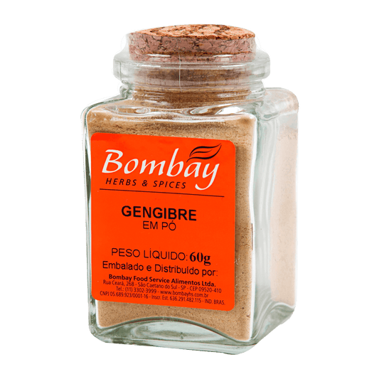 Gengibre em pó 60g Bombay