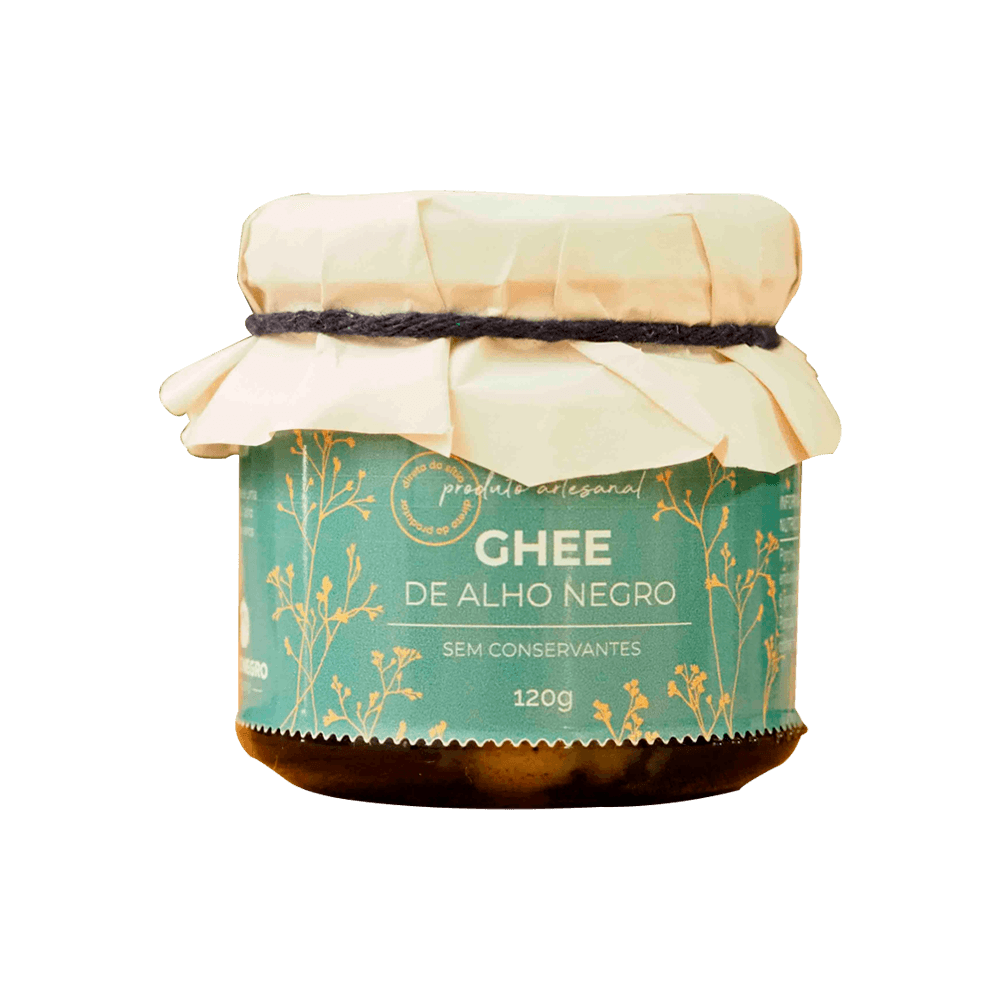 Ghee de Alho Negro 120g Alho Negro do Sítio