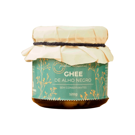 Ghee de Alho Negro 120g Alho Negro do Sítio