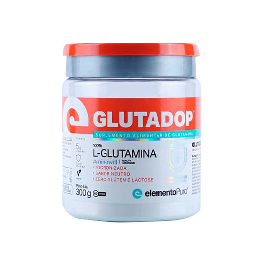 Glutadop Glutamina Micronizada 300g Elemento Puro