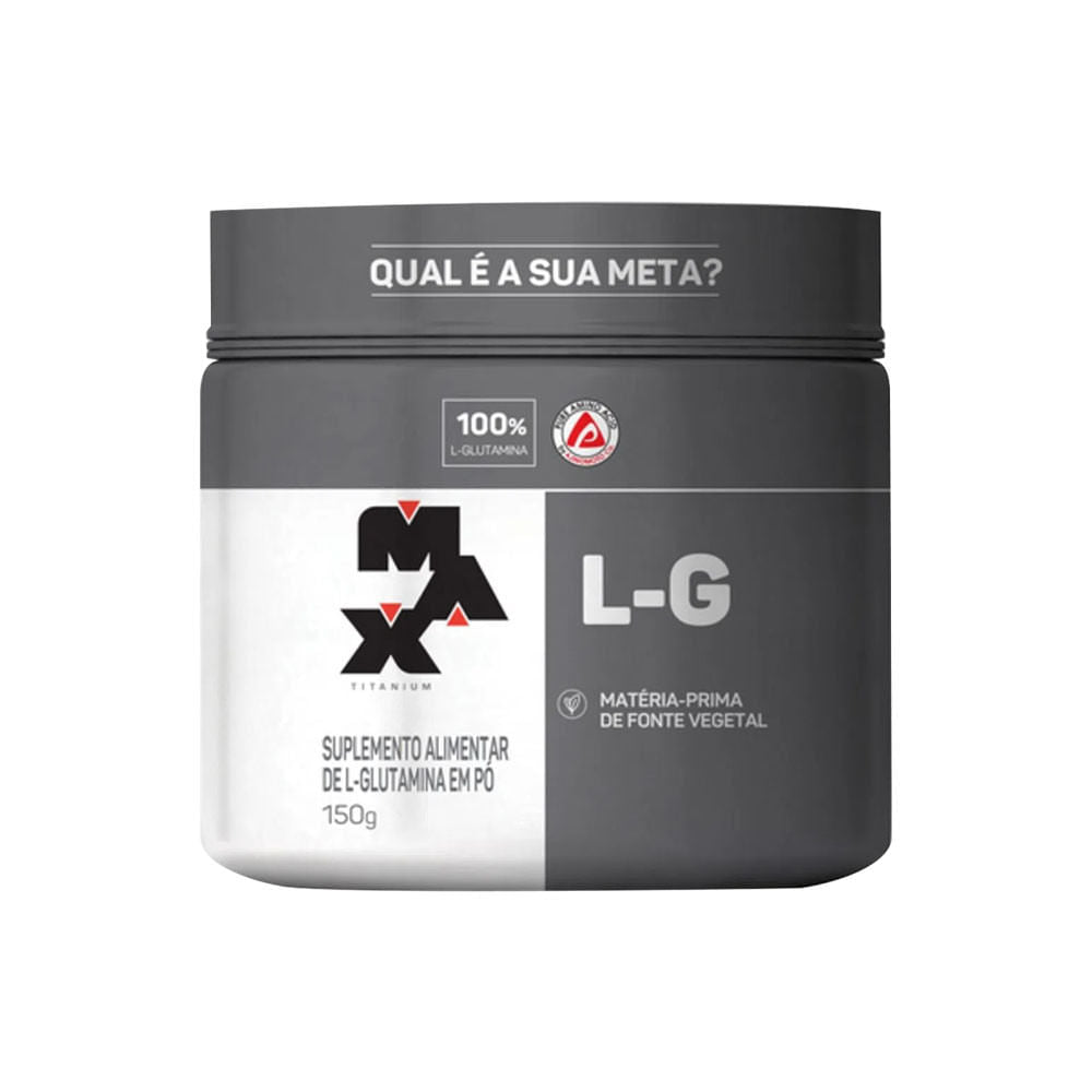 Glutamina L-G 150g Max Titanium
