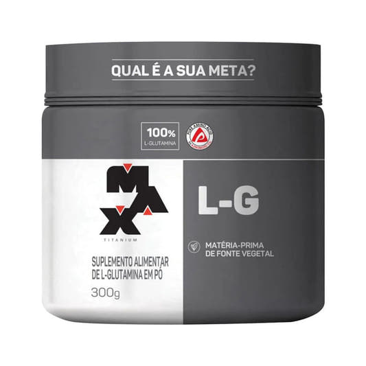 Glutamina L-G 300g Max Titanium