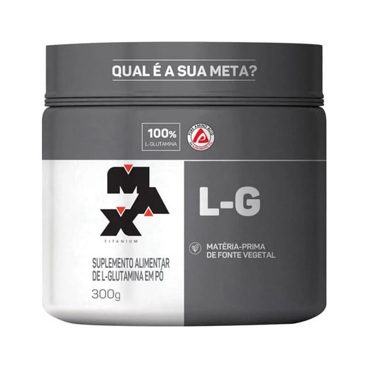 Glutamina L-G 300g Max Titanium
