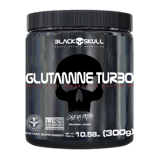 Glutamine Turbo 300g Black Skull