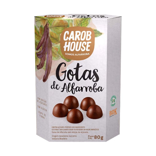 Gotas de Alfarroba 80g Carob House