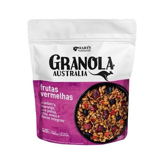 Granola Frutas Vermelhas 300g Harts Natural
