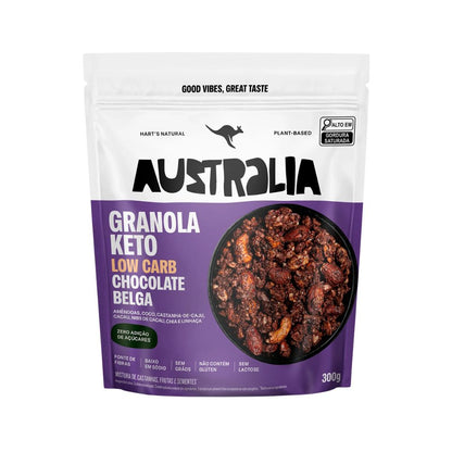 Granola-Keto-Low-Carb-Chocolate-Belga-300g-Harts-Natural-Australia