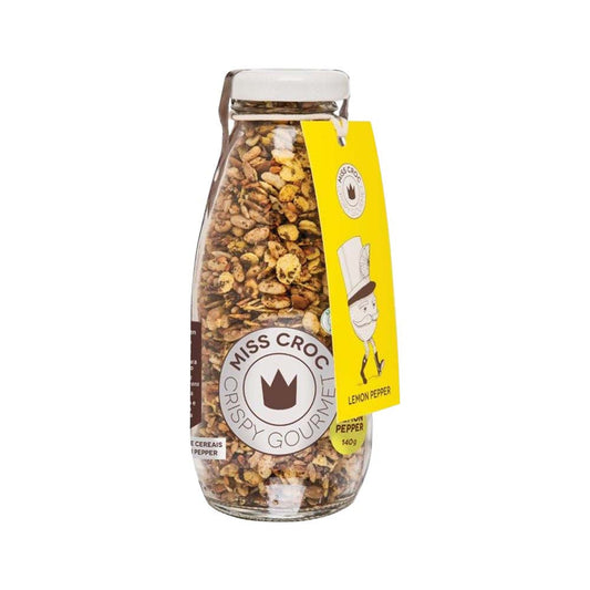Granola Salgada Sem Glúten Lemon Pepper 130g Miss Croc