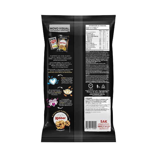 Granola Tradicional Zero Açúcar 800g Kobber