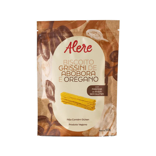 Grissini de Abóbora com Orégano 50g Alere Gourmet