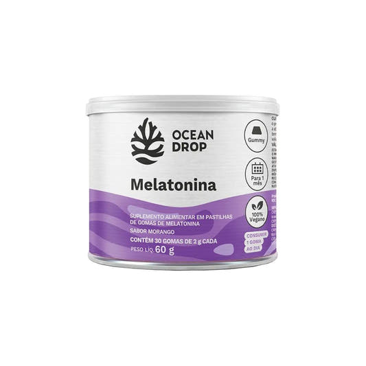 Gummy Melatonina 30 Gomas Ocean Drop