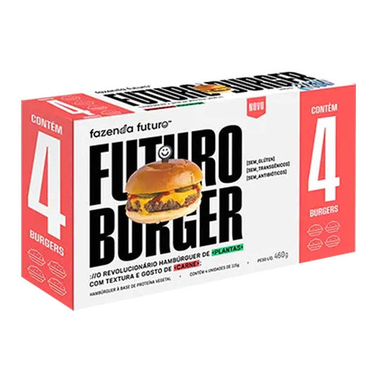 Hambúrguer Vegano 2030 460g Fazenda Futuro
