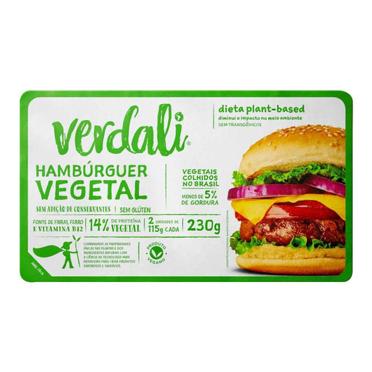 Hambúrguer de Carne Vegetal 230g Verdali