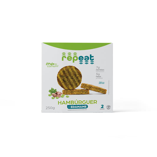 Hambúrguer de Edamame 250g Repeat