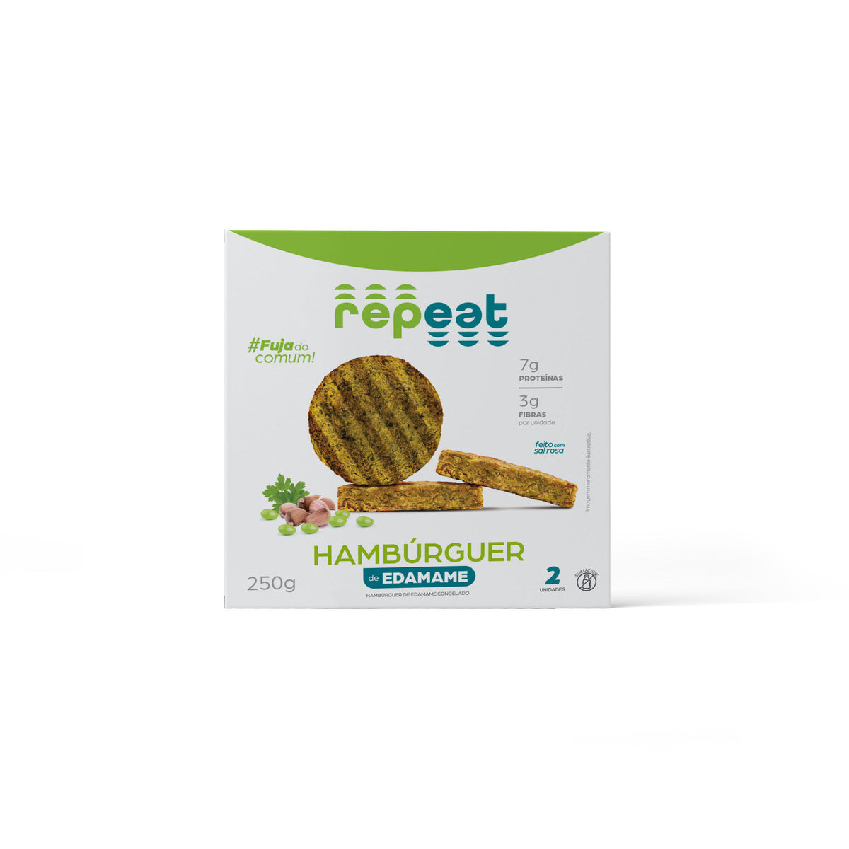 Hambúrguer de Edamame 250g Repeat