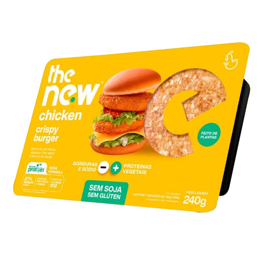 Hambúrguer de Frango Vegetal 240g The New Foods