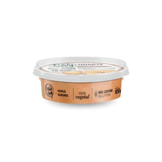 Homus Pasta de Grão de Bico Defumado 100g Vida Veg