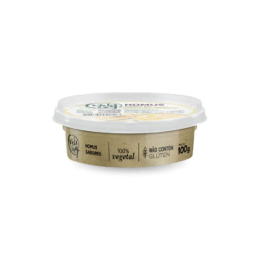 Homus Pasta de Grão de Bico Tradicional 100g Vida Veg
