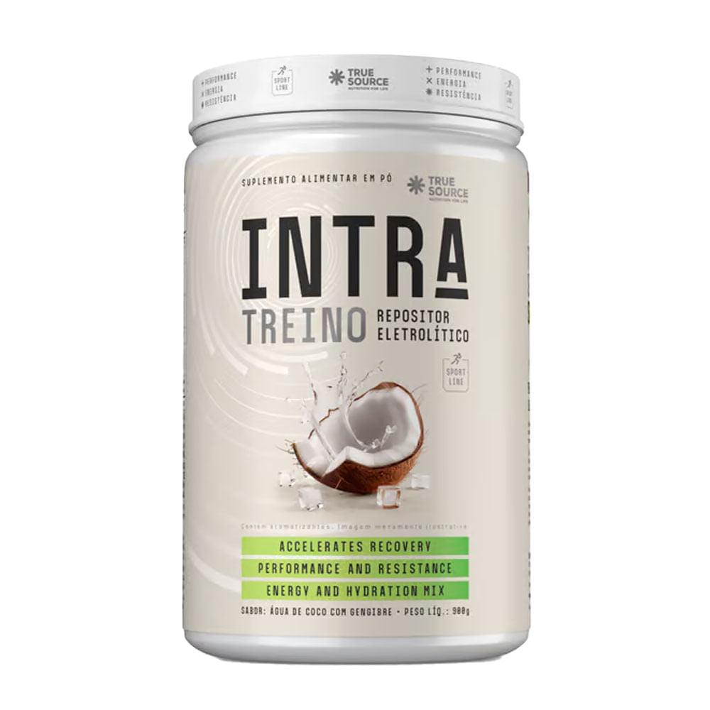 INTRA-TREINO-REPOSITOR-ELETROLITICO-SPORT-LINE-AGUA-DE-COCO-COM-GENGIBRE-900G-TRUE-SOURCE