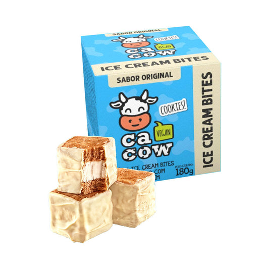 Ice Cream Bites Vegan Sabor Original 180g Cacow