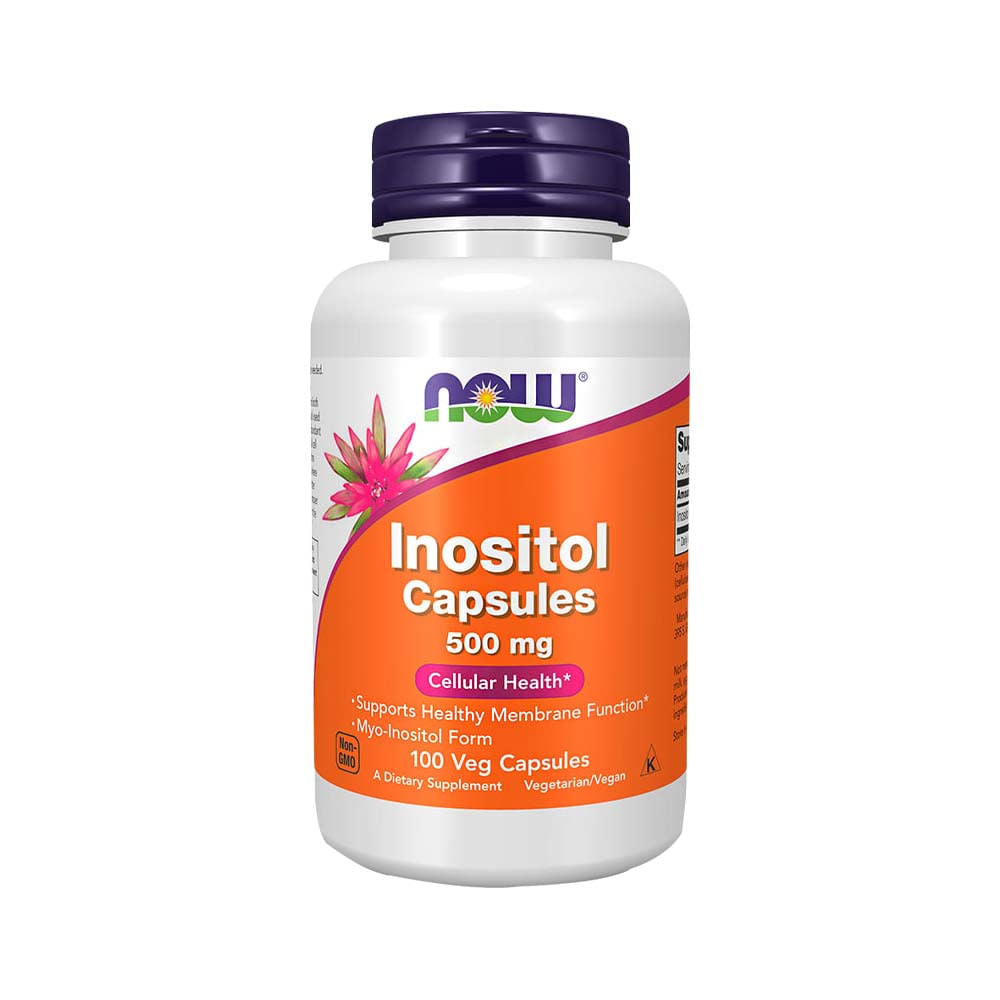 Inositol 500mg 100 Cápsulas Now