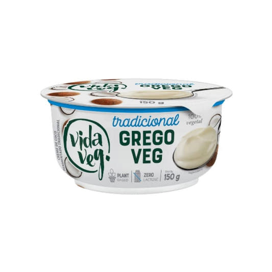 Imagem-de-um-pote-branco-com-tampa-do-Iogurte-GregoVeg-da-marca-Vida-Veg-rotulado-como-100--vegetal-sabor-tradicional-e-zero-lactose.