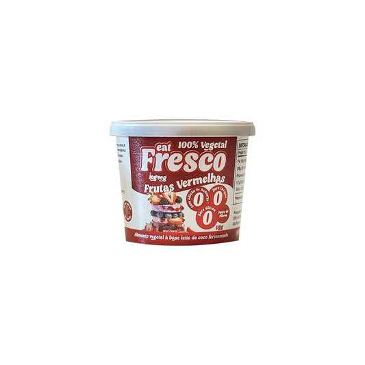 Iogurte de Coco sabor Frutas Vermelhas 110g Eat Fresco