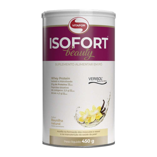 Isofort Beauty Sabor Baunilha 450g Vitafor