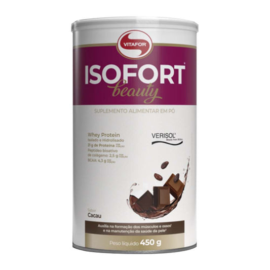 Isofort Beauty Sabor Cacau 450g Vitafor