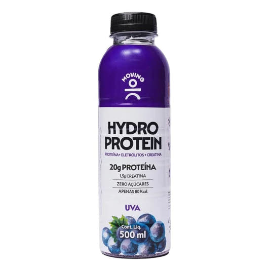 Isotônico Hydro Protein Uva 500ml Moving