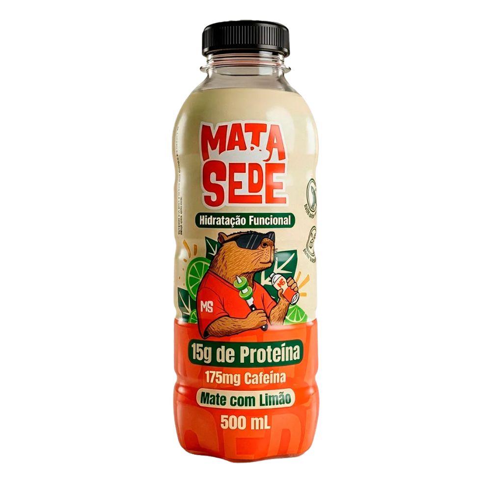 Isotônico Mate com Limão 500ml Mata Sede