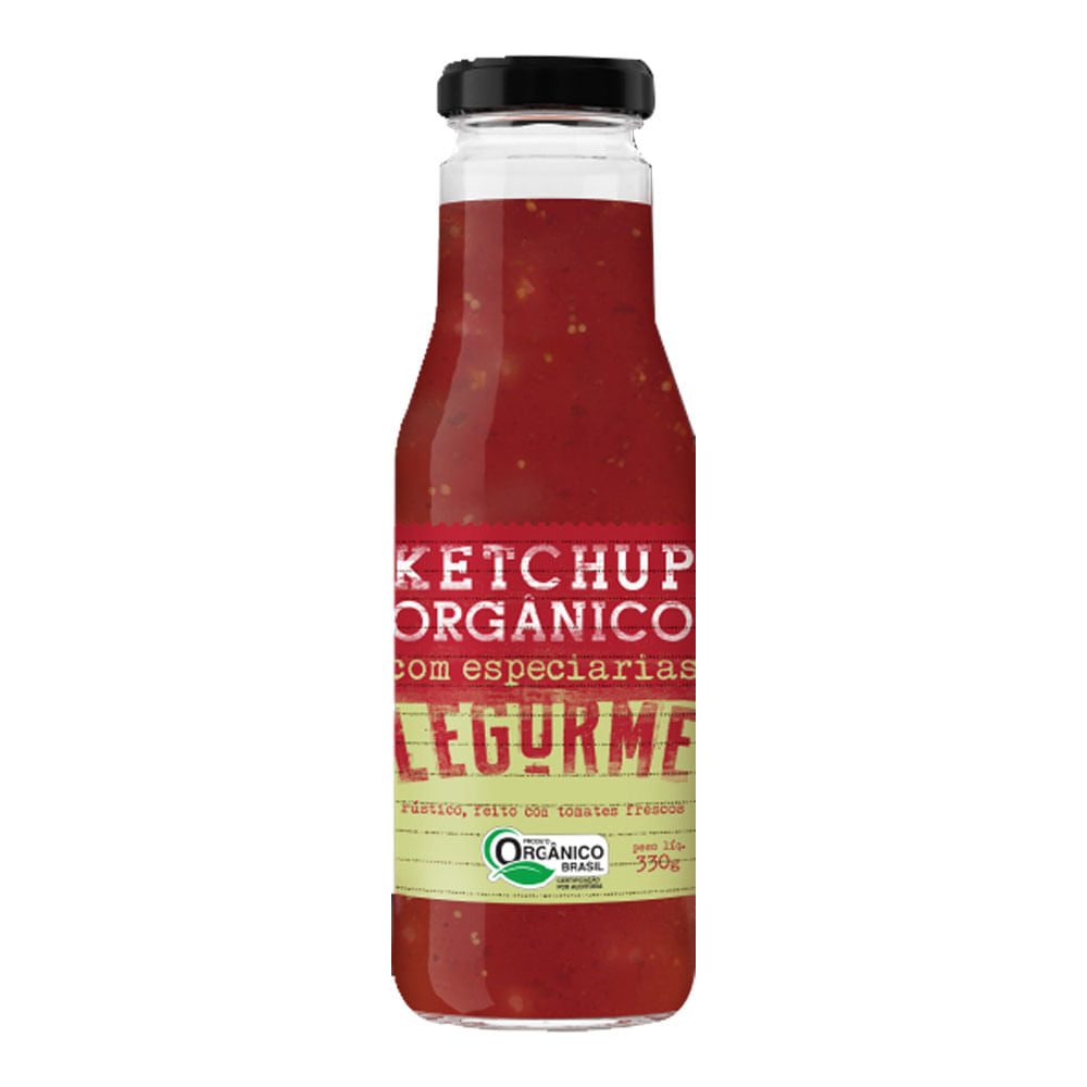 Ketchup Orgânico com Especiarias 330g Legurmê