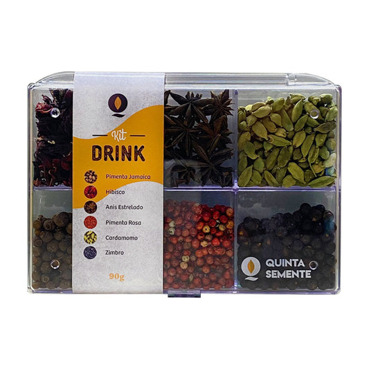 Kit Drink 6 Especiarias 90g Quinta Semente