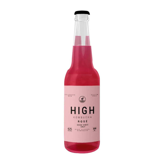 Kombucha High Rosé 350ml Puro Verde Kombucha