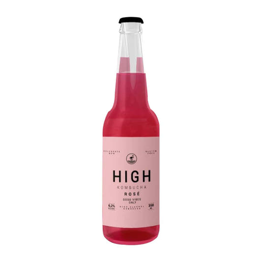 Kombucha High Rosé 350ml Puro Verde Kombucha