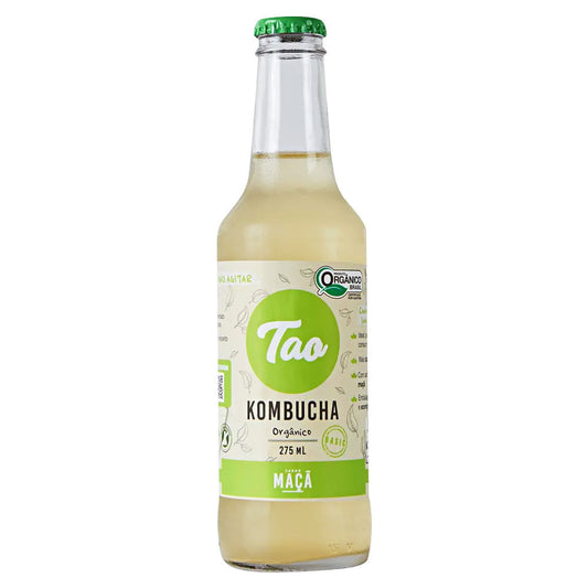 Kombucha Orgânico Basic Maçã 275ml Tao
