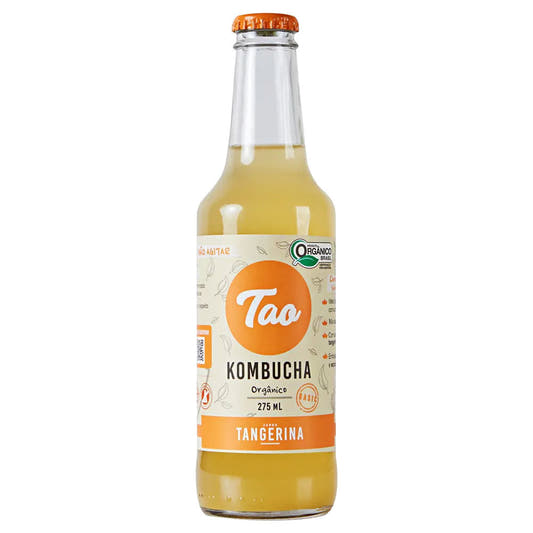 Kombucha Orgânico Basic Tangerina 275ml Tao